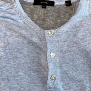 Vince Sky Blue Casual Button Down Shirt